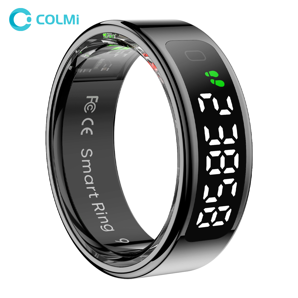 Smart Ring Health - Inteligentny pierścień COLMI R12 z ekranem