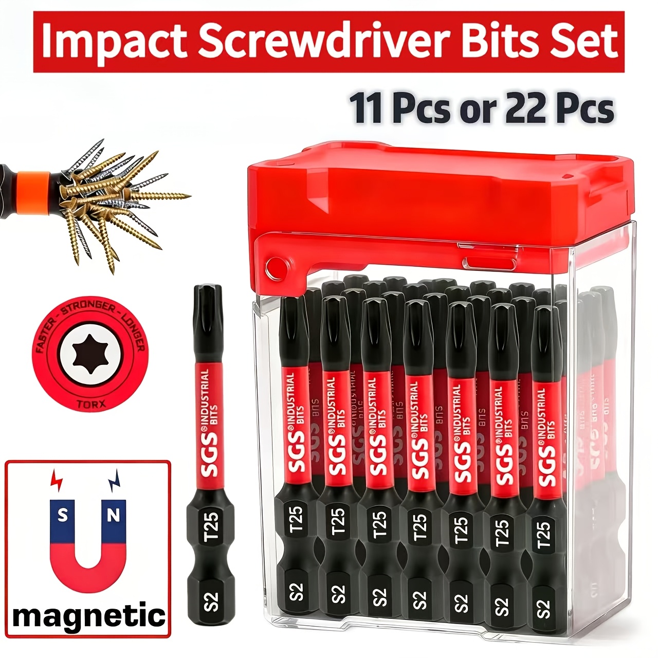 Diy Electronics Gadgets - Zestaw 11/22 bitów do wkrętarki z