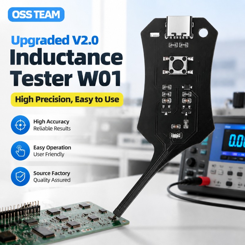 Electronics And Gadgets With A - Tester indukcyjności V2.0 W01 Prosta obsługa