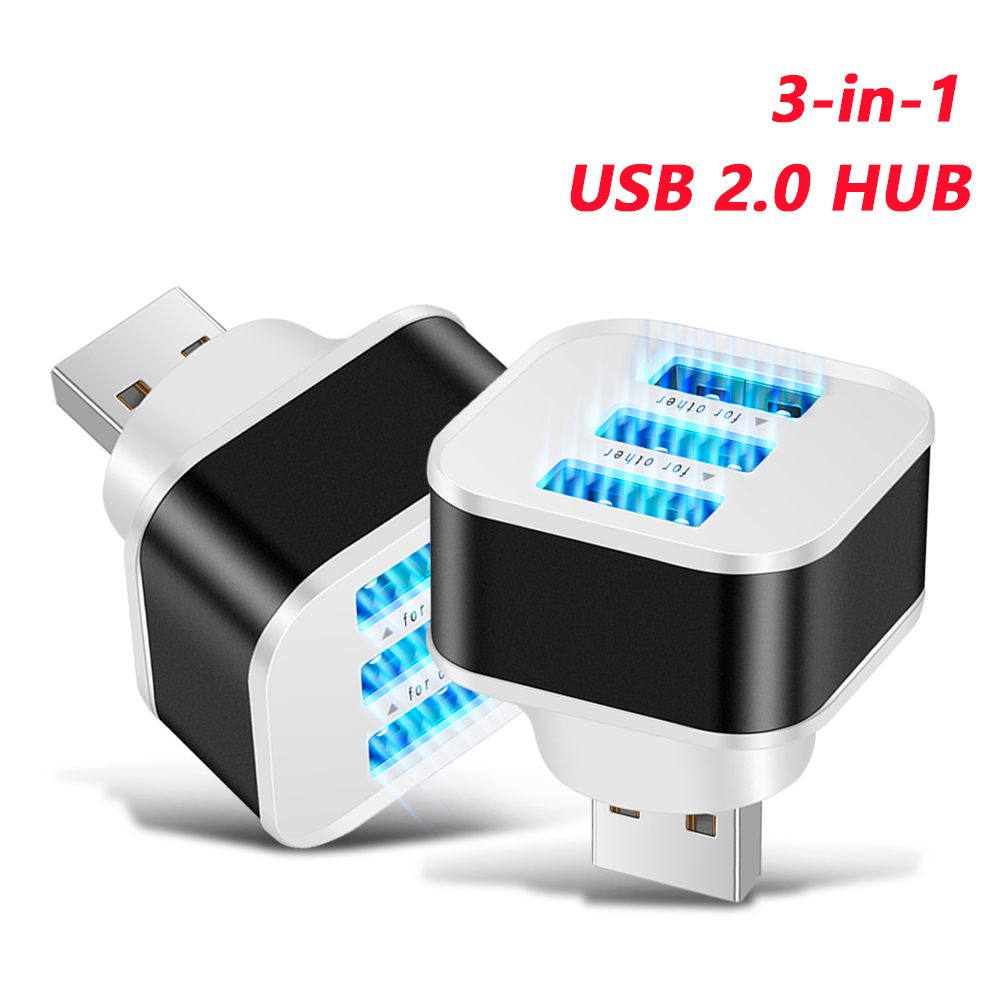 Electronics Gadgets For Car - Adapter USB z 3 portami, przedłużacz