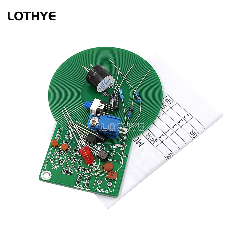 Diy Electronics Gadgets - DC 3V-5V zestaw wykrywacza metali DIY