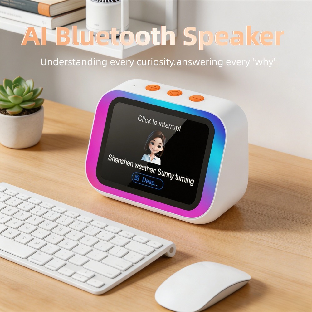 Unique Electronics Gadgets - Głośnik Bluetooth AI 5.4, asystent głosowy