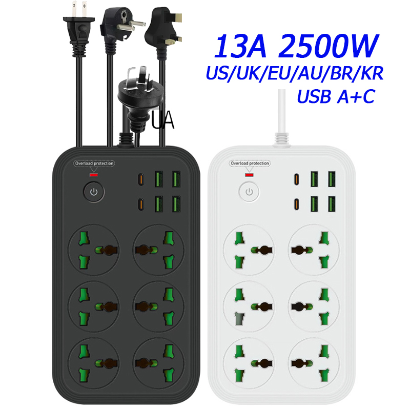 Electronics Gadgets For Home - 13A Uniwersalne listwy zasilające Gniazda z