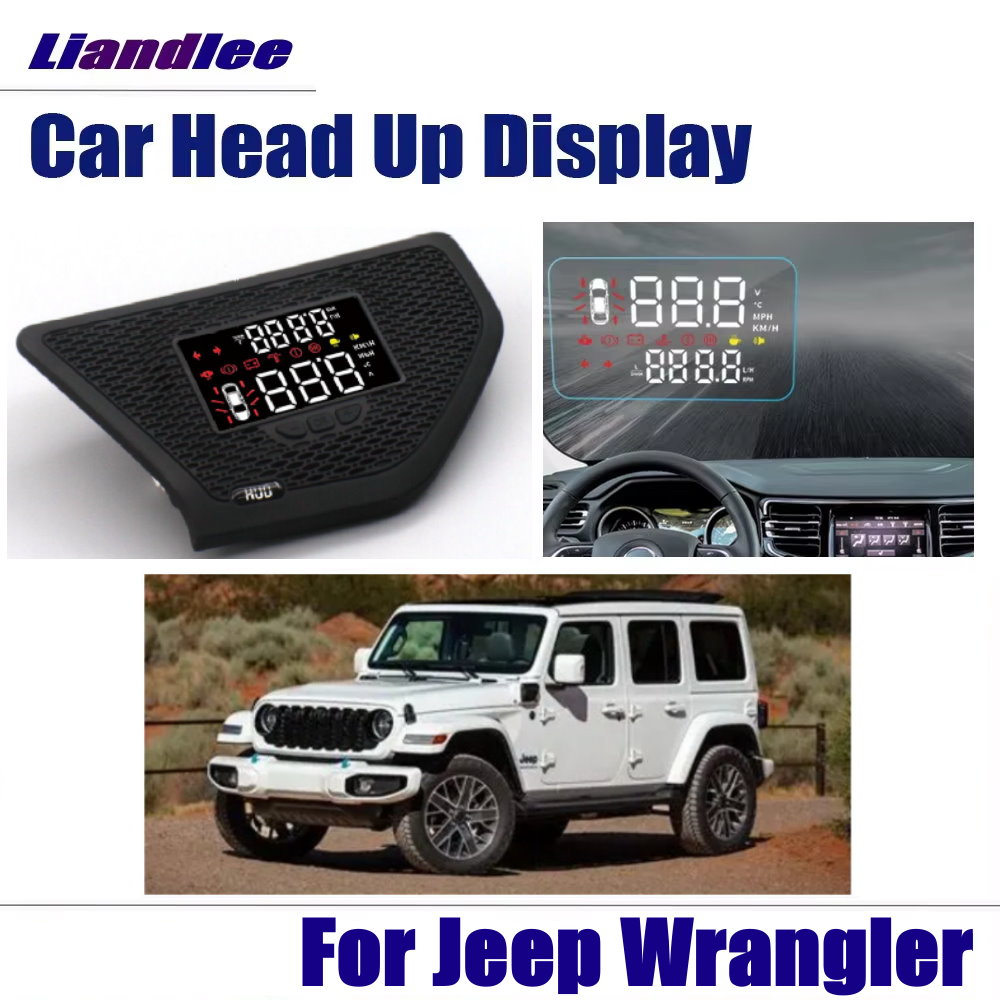 Electronics Gadgets For Car - Wyświetlacz Head-Up Display (HUD) do Jeep