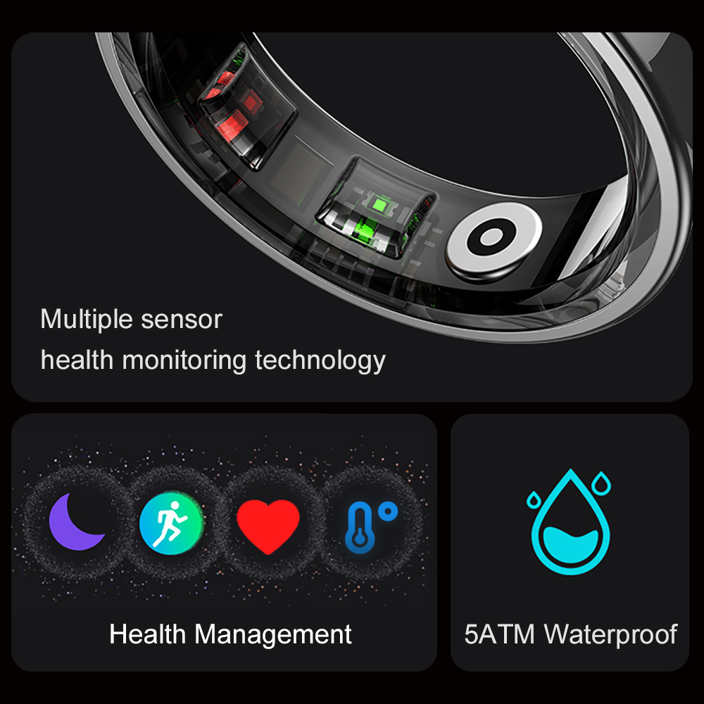 2024 COLMI R09 Inteligentny pi – Smart Ring Health recenzja i cena