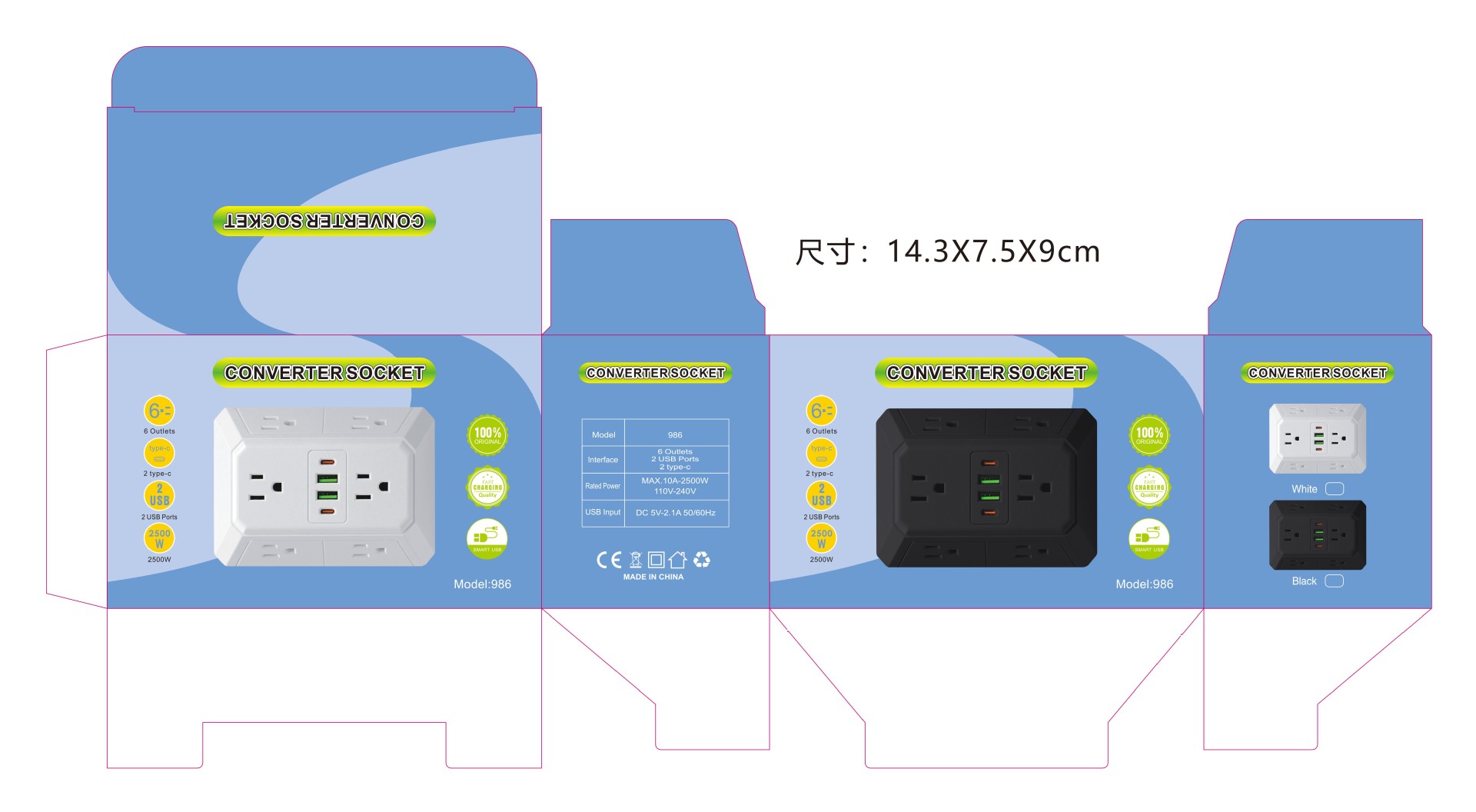 Wielogniazdkowa listwa zasilaj – Electronics Gadgets For Home recenzja i cena