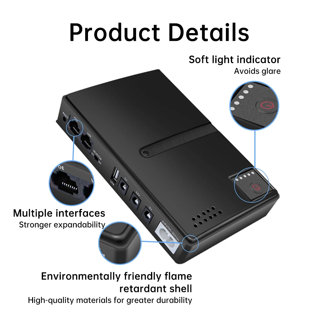 Mini UPS Zasilacz do Routera W – Portable Wifi Hotspot recenzja i cena
