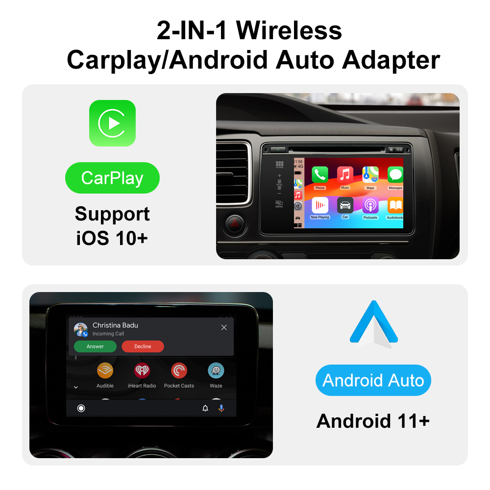 Adapter CarPlay/Android Auto 2 – Electronics Gadgets For Car recenzja i cena