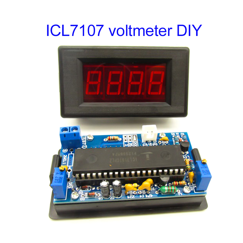 Zestaw DIY Woltomierza ICL7107 – Diy Electronics Gadgets recenzja i cena