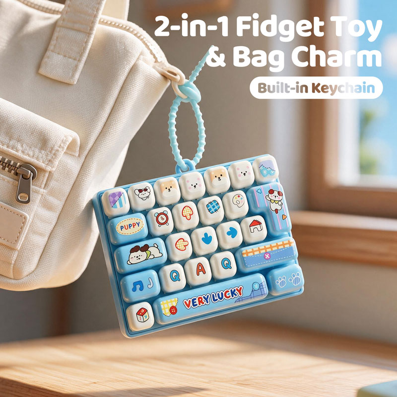Urocza mini klawiatura-zabawka – Electronics Gadgets Bag recenzja i cena