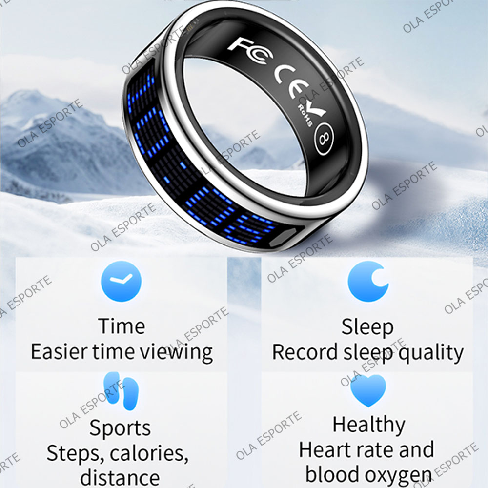 Nowy Ultracienki Lekki Intelig – Smart Ring Health recenzja i cena