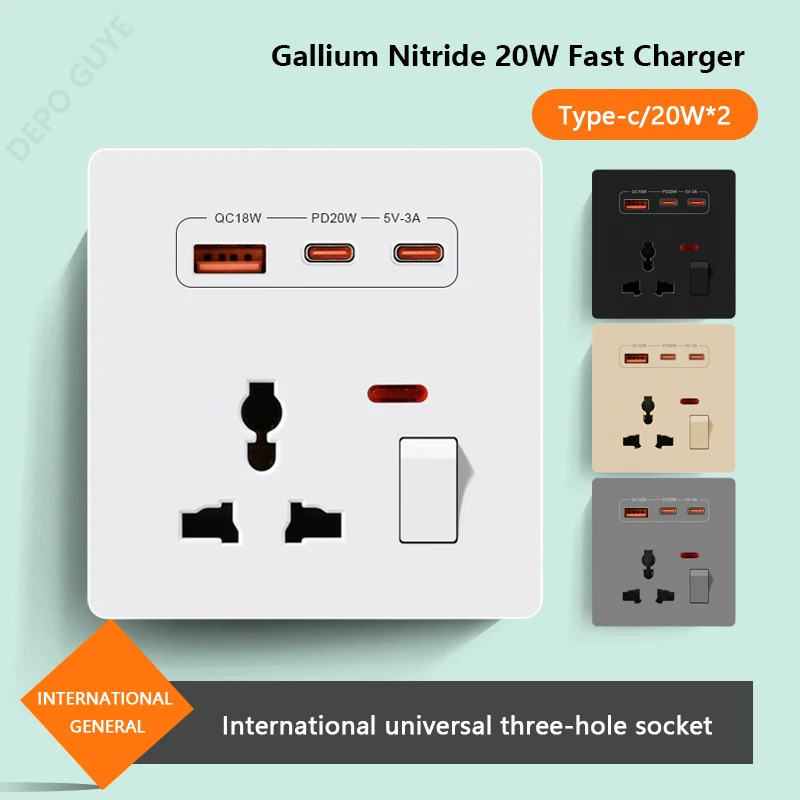 Uniwersalne 3-pinowe gniazdo ś – Electronics Gadgets For Home recenzja i cena