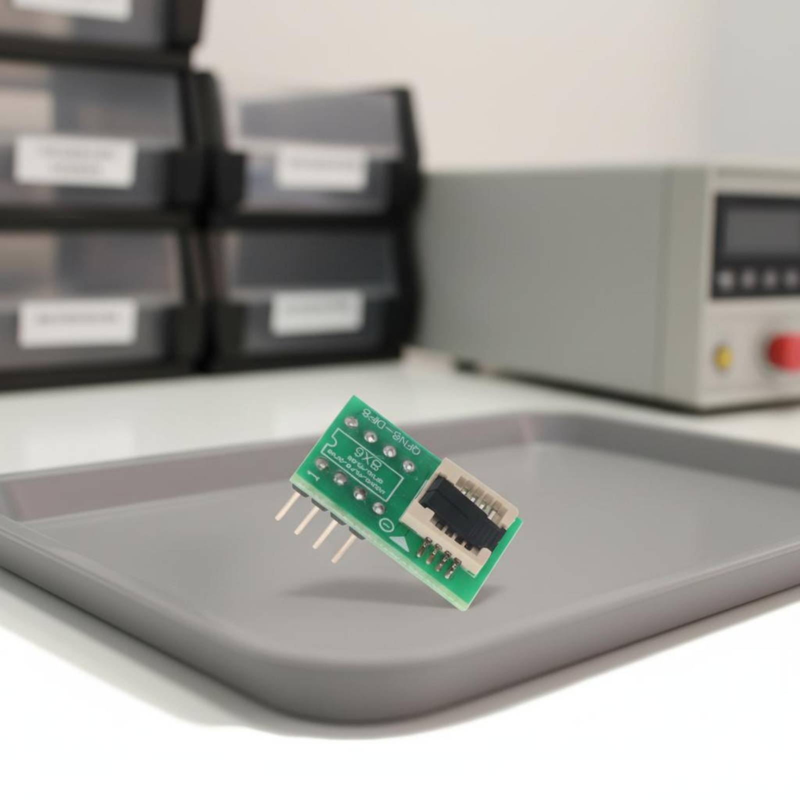 Gniazdo testowe QFN8 z zawiasa – Electronics & Gadgets Icon recenzja i cena