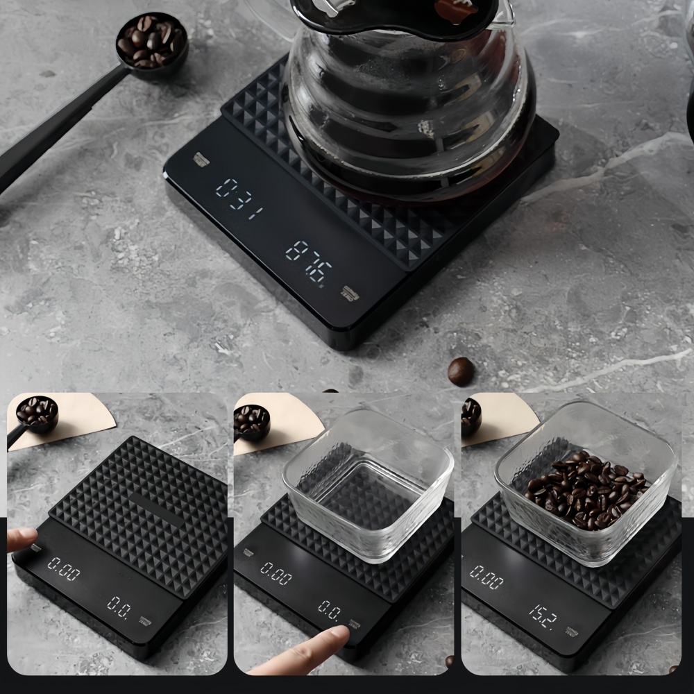 Waga elektroniczna do kawy 3kg – Unique Electronics Gadgets recenzja i cena