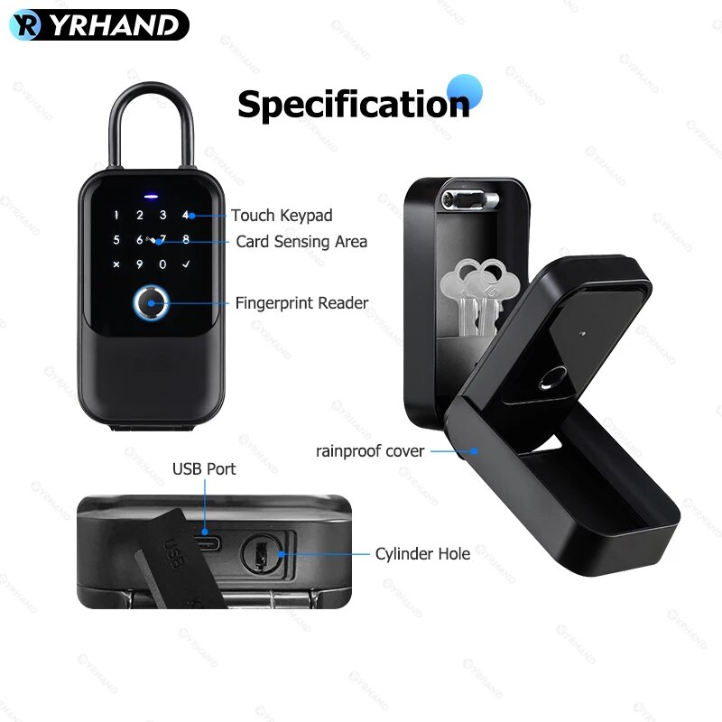 TTlock Smartkey Lock Box Home  – Unique Electronics Gadgets recenzja i cena