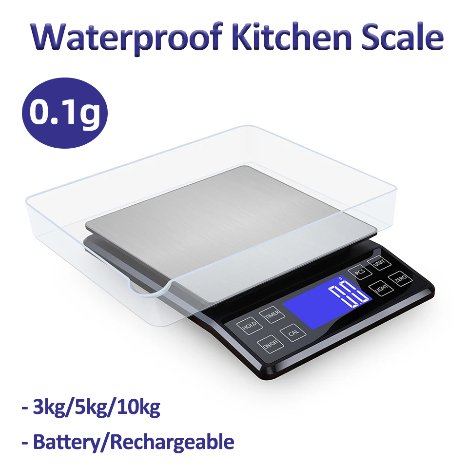 Cyfrowa waga kuchenna 0.1g wys – Unique Electronics Gadgets recenzja i cena