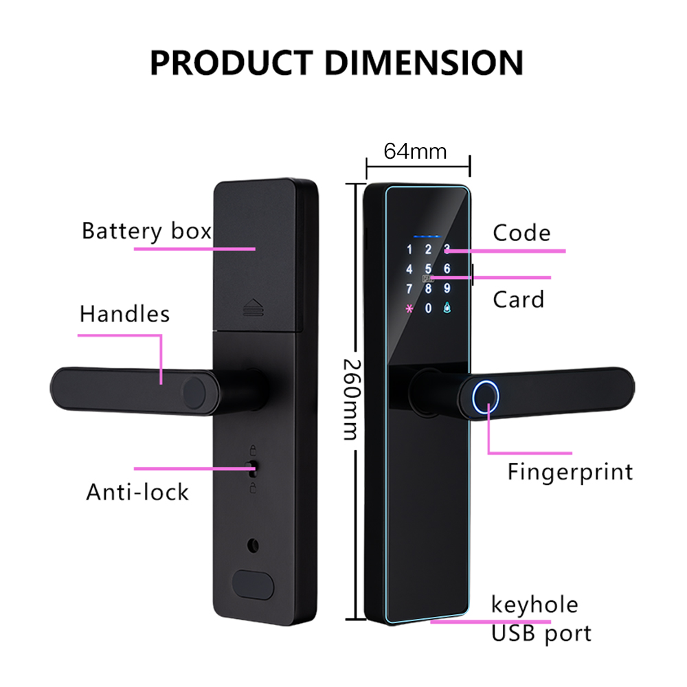 Inteligentny zamek do drzwi 20 – Unique Electronics Gadgets recenzja i cena