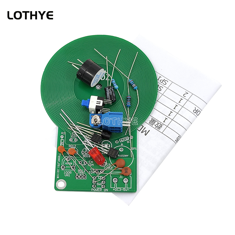 DC 3V-5V zestaw wykrywacza met – Diy Electronics Gadgets recenzja i cena