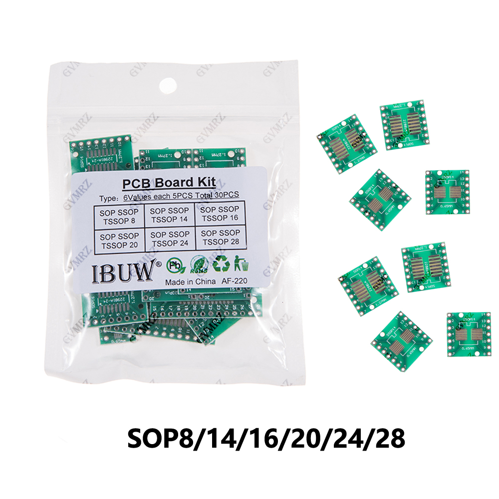 Zestaw 30 szt. adapterów PCB S – Diy Electronics Gadgets recenzja i cena
