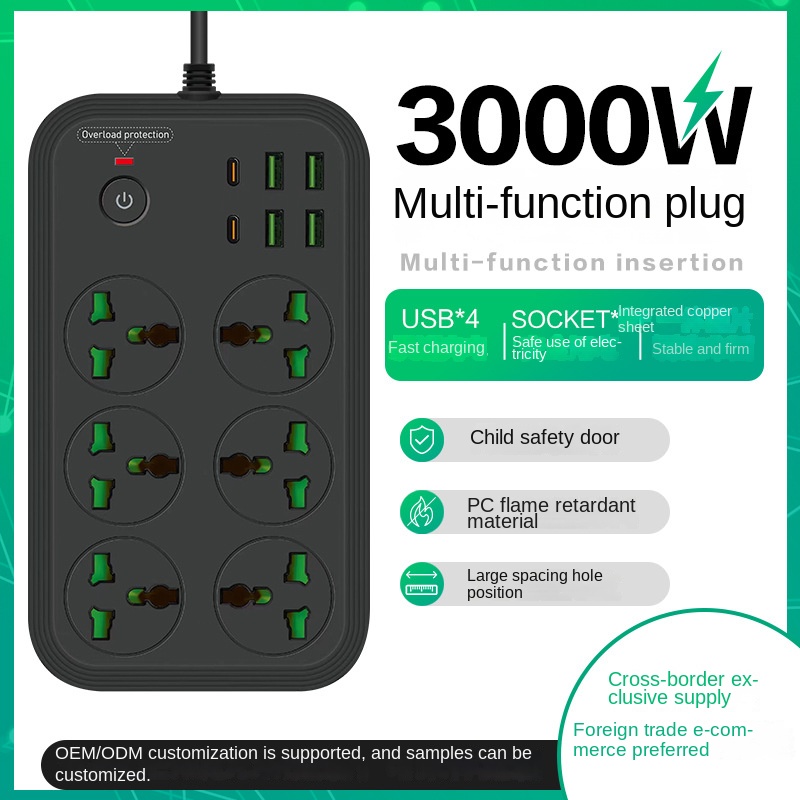 13A Uniwersalne listwy zasilaj – Electronics Gadgets For Home recenzja i cena