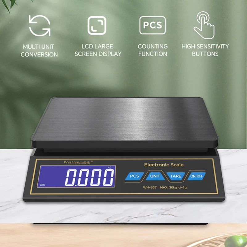 Cyfrowa waga kuchenna LCD 30kg – Unique Electronics Gadgets recenzja i cena
