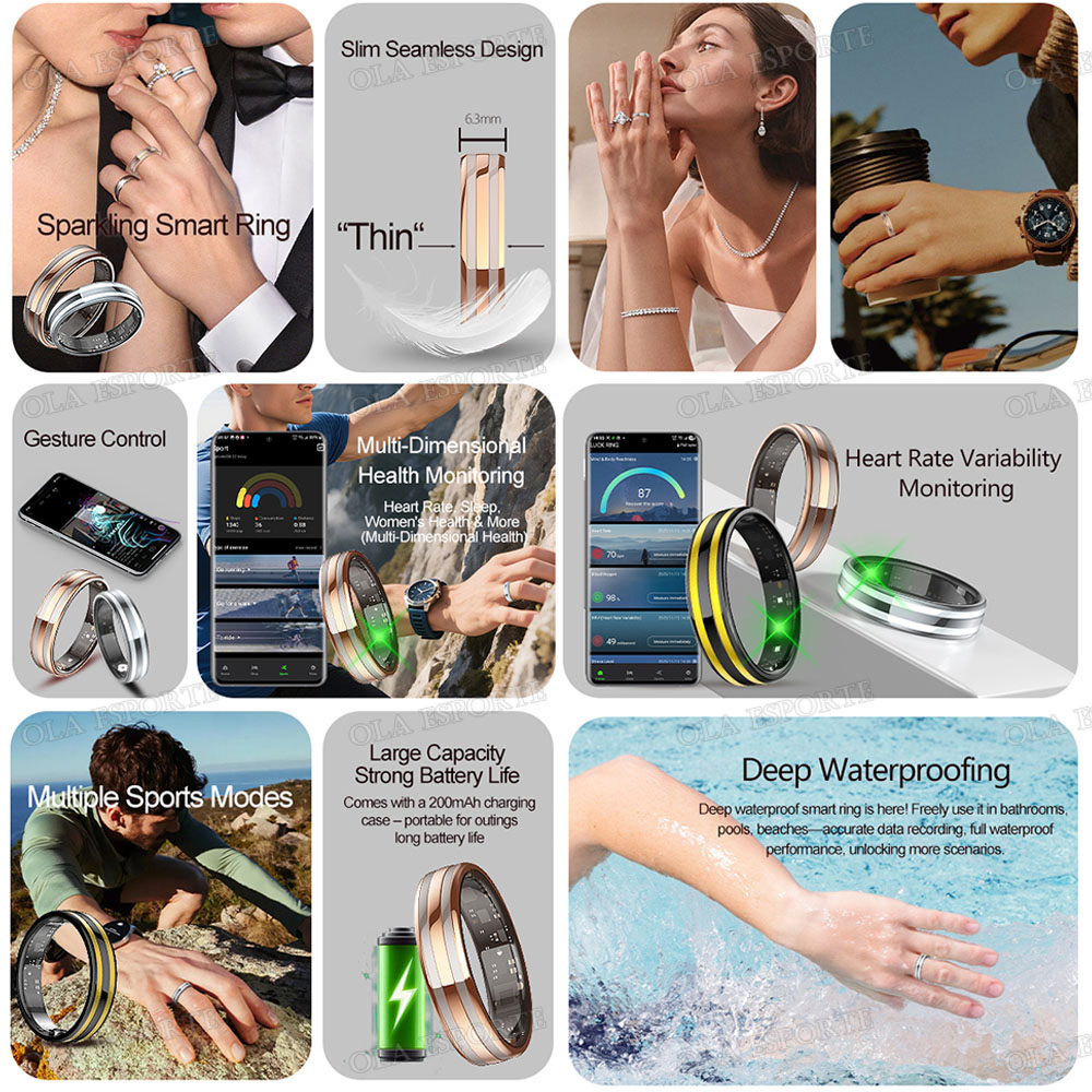 Nowy inteligentny pierścień do – Smart Ring Health recenzja i cena